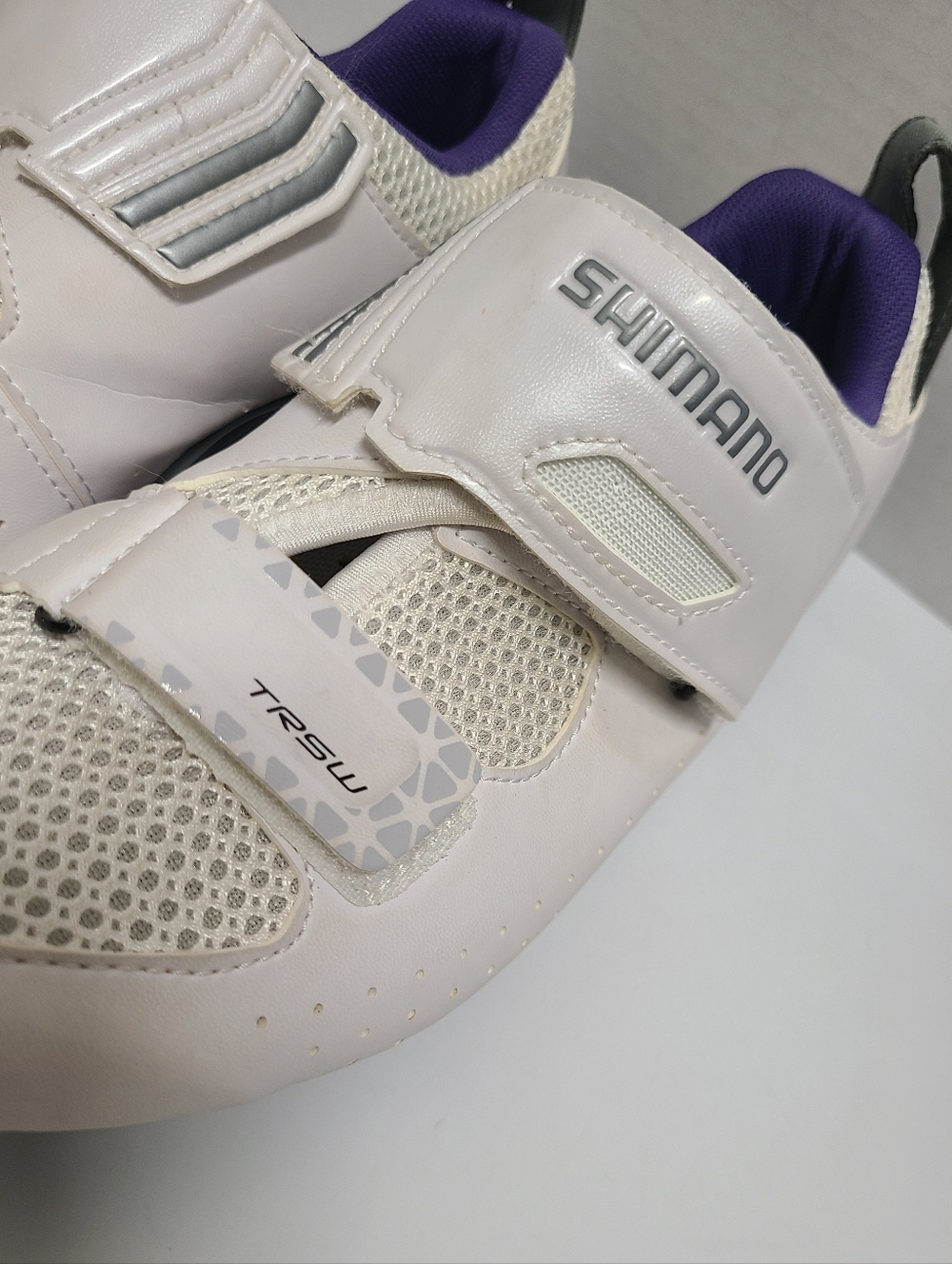 Shimano Women's SH-TR5W Cycling Shoes in White Sz 41 US 8½ - Picture 6 of 16